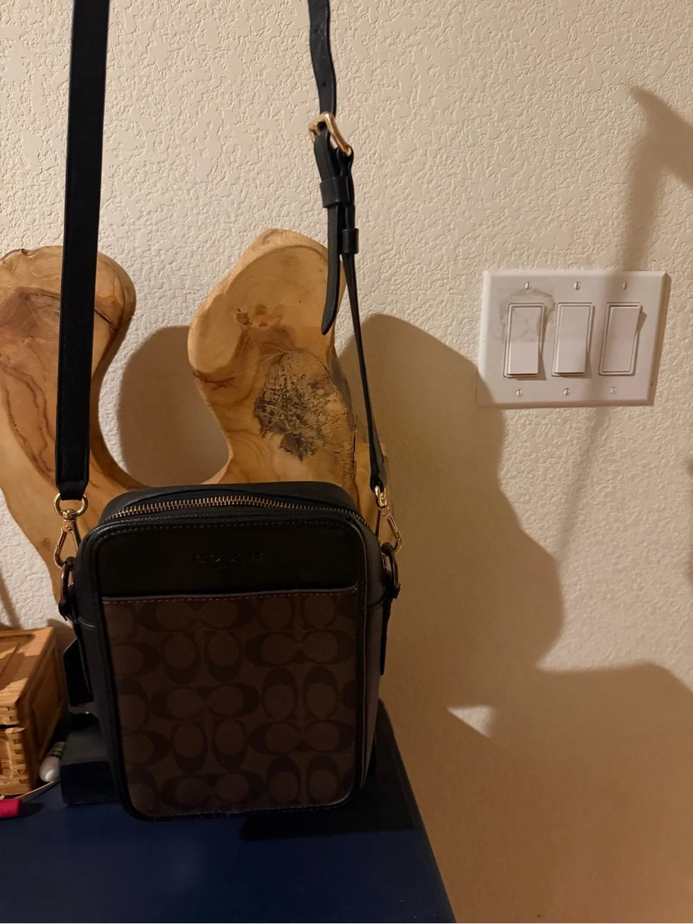 Coach compact messenger